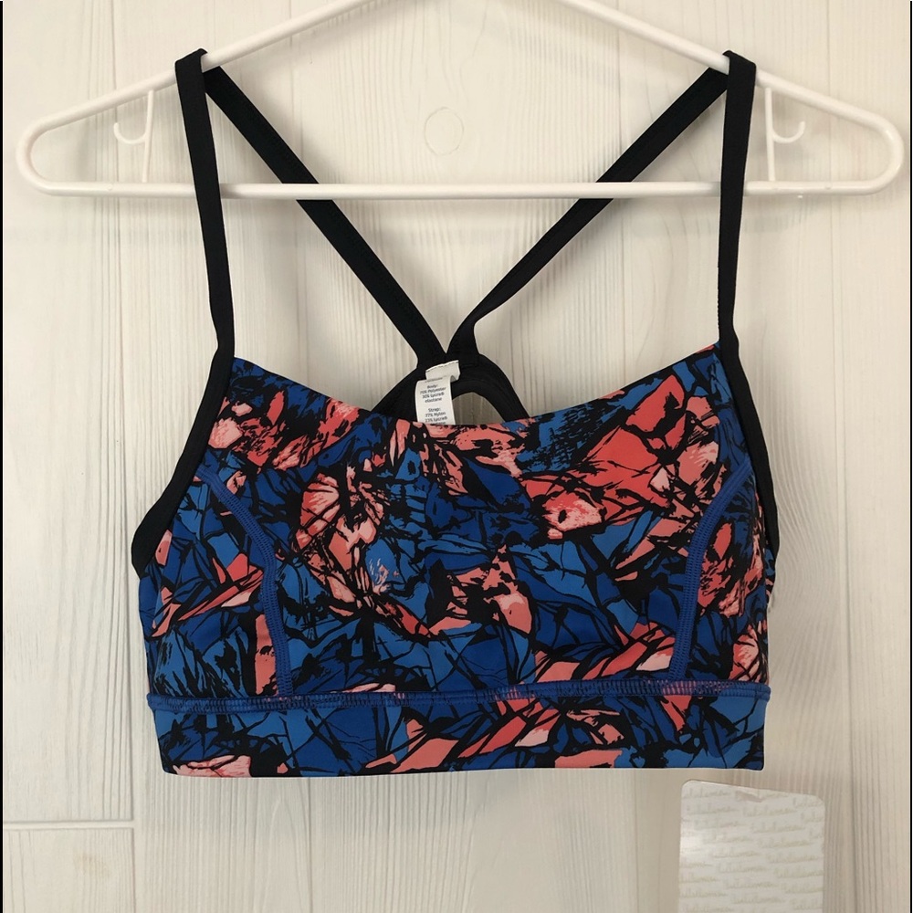 Lululemon Floral Sports Bra
